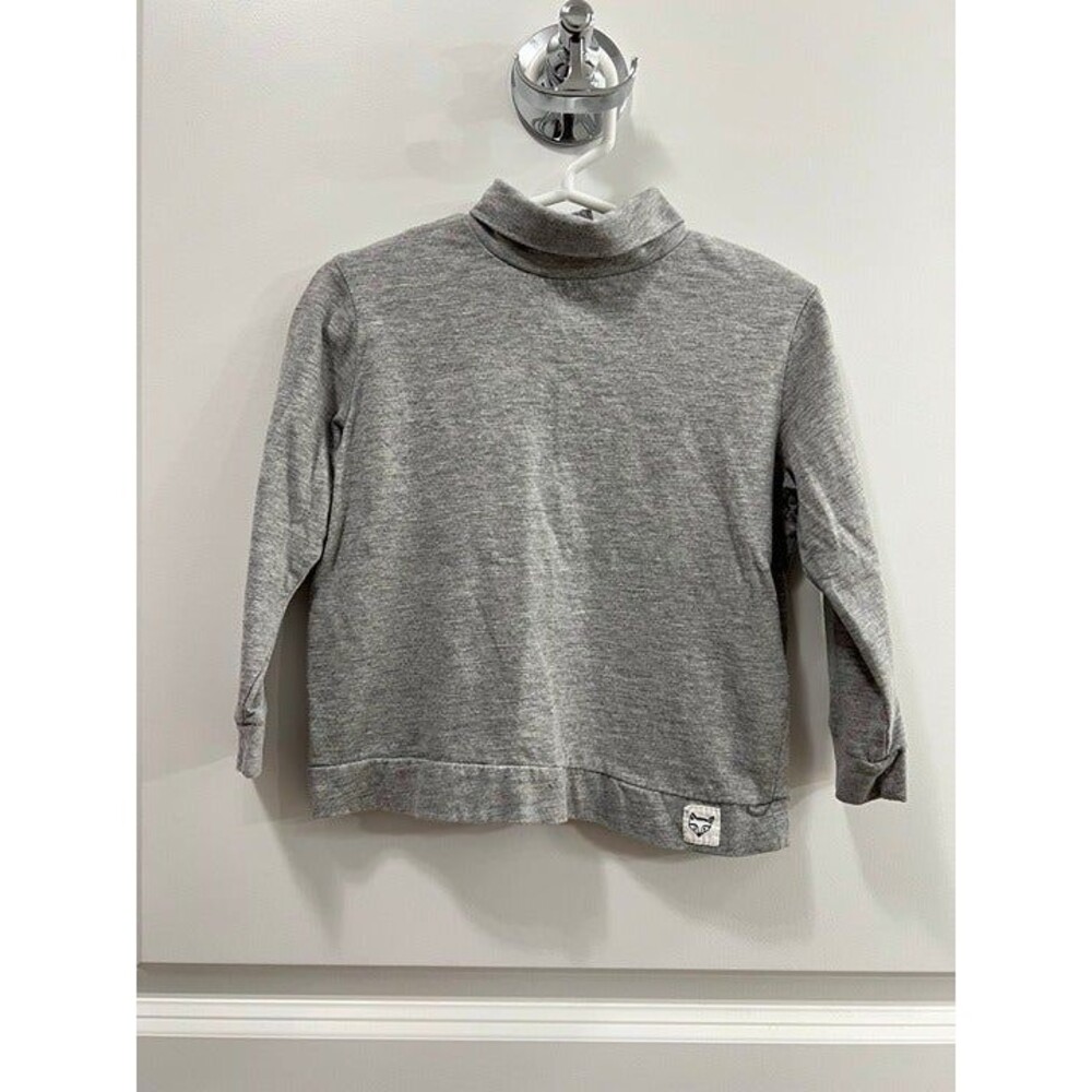 Zara Boys Mock Neck Long Sleeve Top (Size 2-3 years)